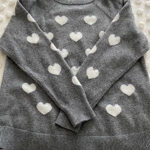Lou & Grey With embossed heart sweater